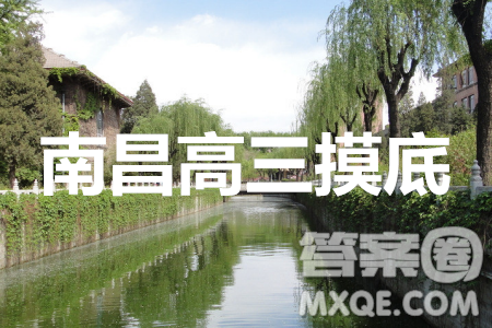 2020南昌高三摸底考文理数试题及参考答案 2020南昌高三摸底考文理数试题及参考答案