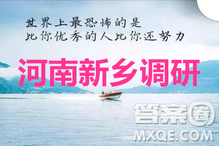 2020届河南省新乡市高三调研考试语文试题及答案