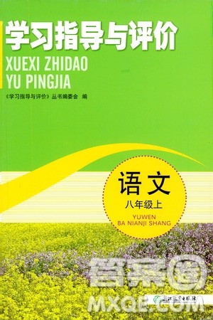 浙江教育出版社2019学习指导与评价八年级语文上册答案