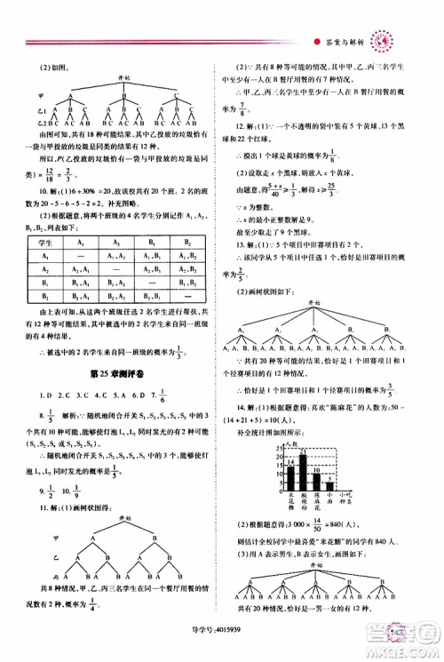 公告目录教辅2019年绩优学案九年级上册数学华东师大版答案