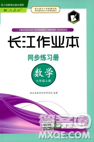 2019秋长江作业本同步练习册数学七年级上册人教版参考答案