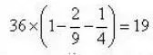 某班学生人数不超过45人,元旦上午全班学生的2/9去参加歌咏比赛,全班学生的1/4去打乒乓球,而其余的人都去看电影,则看电影的学生有几人。 某班学生人数不超过45人,元旦上午全班学生的2/9去参加歌咏比赛,全班学生的1/4去打乒乓球,而其余的人都去看电影,则看电影的学生有几人。