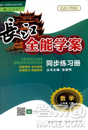 2019新版长江全能学案同步练习册初中八年级上册数学人教版参考答案