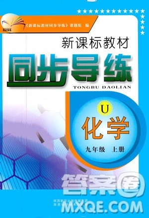 陕西科学技术出版社2019新课标教材同步导练九年级化学上册U版答案