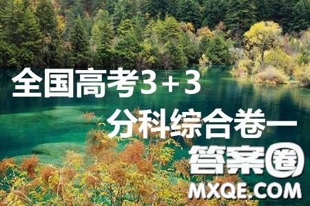 2020届全国高考3+3分科综合卷一物理试题及答案解析 2020届全国高考3+3分科综合卷一物理试题及答案解析