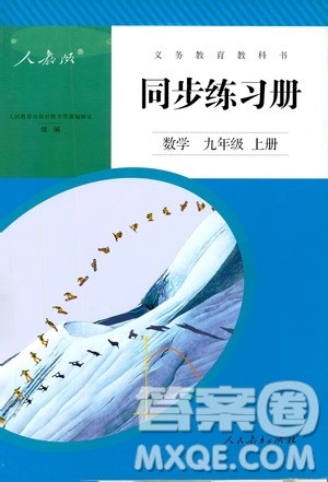 人民教育出版社2019同步练习册九年级数学上册配人教版答案