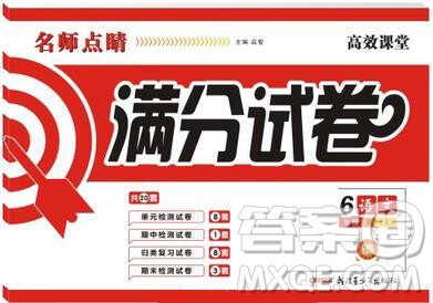 2019年名师点睛满分卷六年级语文上册人教版参考答案