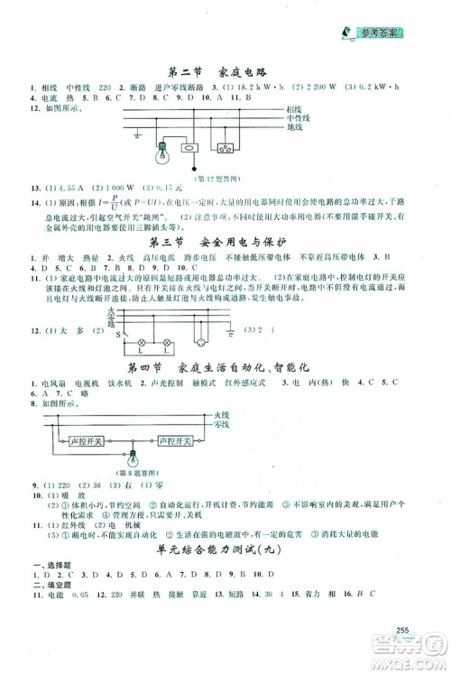 2019新课标互动同步训练九年级物理全一册人教版答案 2019新课标互动同步训练九年级物理全一册人教版答案