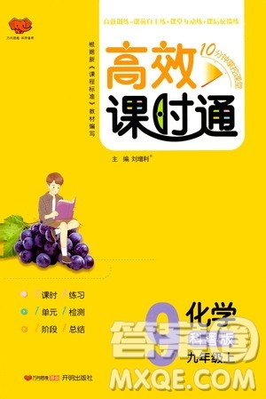 万向思维2019高效课时通九年级化学上册科粤版答案