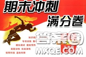 2019期末冲刺满分卷三年级数学上册江苏版答案