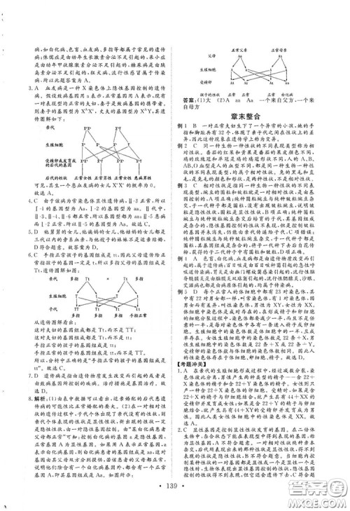 海南出版社2019新课程同步练习册八年级生物上册北师大版答案