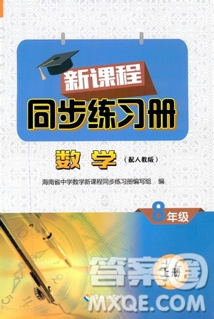 海南出版社2019新课程同步练习册数学八年级上册人教版答案