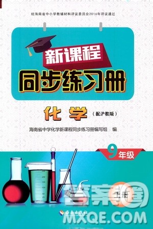 海南出版社2019新课程同步练习册化学九年级上册沪教版答案 海南出版社2019新课程同步练习册化学九年级上册沪教版答案