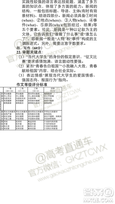 2020届许昌一模语文试题及参考答案 2020届许昌一模语文试题及参考答案