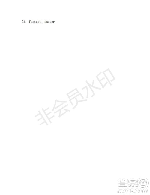 学生双语报2019-2020学年X版浙江专版八年级第10期参考答案