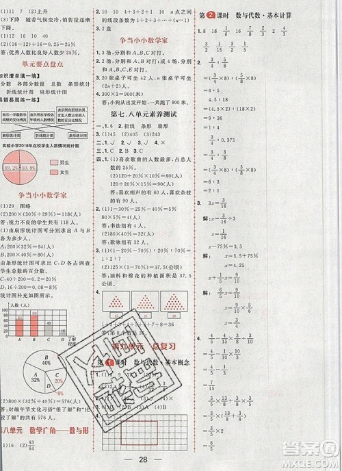 南方出版社2019年核心素养天天练六年级数学上册人教版答案 南方出版社2019年核心素养天天练六年级数学上册人教版答案