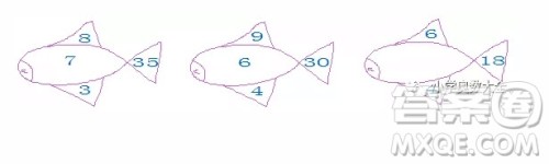 请问鱼身上应填哪个数字?(小故事的题目) 请问鱼身上应填哪个数字?(小故事的题目)