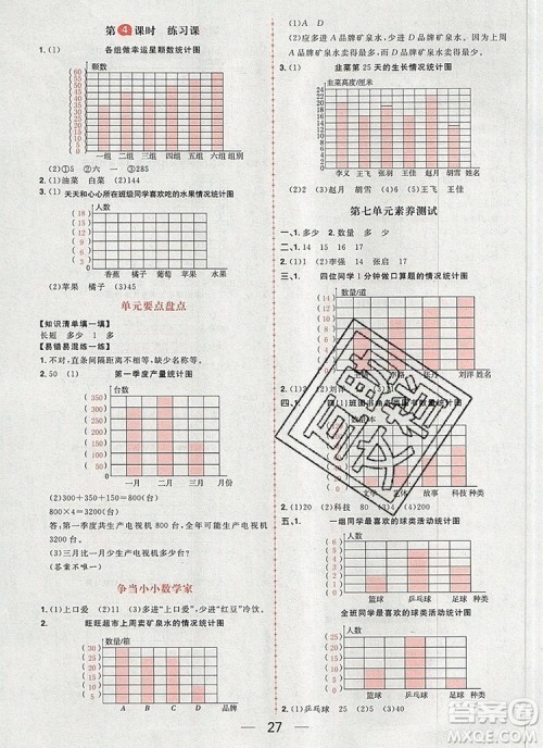 南方出版社2019年核心素养天天练四年级数学上册人教版答案 南方出版社2019年核心素养天天练四年级数学上册人教版答案
