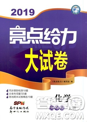 2019年亮点给力大试卷化学九年级上册人教版参考答案