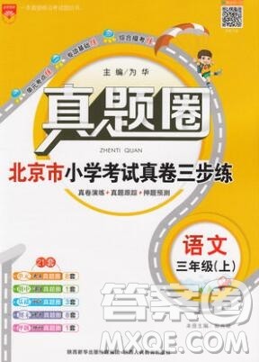 2019年北京市真题圈小学试卷真卷三步练三年级语文上册答案 2019年北京市真题圈小学试卷真卷三步练三年级语文上册答案