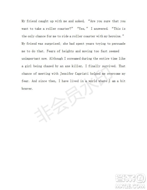 学生双语报2019-2020学年RX版浙江专版高一Book1第8期测试题参考答案 学生双语报2019-2020学年RX版浙江专版高一Book1第8期测试题参考答案