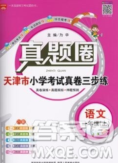 2019年天津市真题圈小学试卷真卷三步练一年级语文上册答案