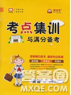 2019年考点集训与满分备考六年级英语上册人教版答案 2019年考点集训与满分备考六年级英语上册人教版答案