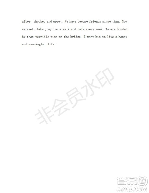 学生双语报2019-2020学年RX版浙江专版高二Book5第5期测试题参考答案 学生双语报2019-2020学年RX版浙江专版高二Book5第5期测试题参考答案