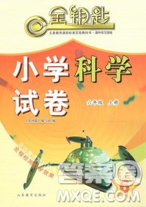 2019年金钥匙小学科学试卷六年级上册人教版答案 2019年金钥匙小学科学试卷六年级上册人教版答案