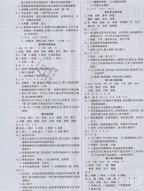 2019秋新版培优红领巾乐园人教版六年级语文上册答案 2019秋新版培优红领巾乐园人教版六年级语文上册答案