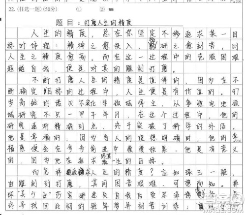 打磨人生的精度议论文作文800字 关于打磨人生的精度的议论文800字