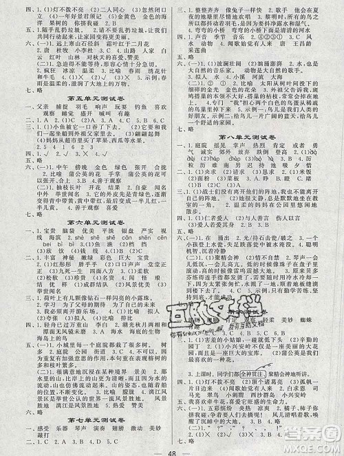 河海大学出版社2019新版经纶学典棒棒堂三年级语文上册人教版答案 河海大学出版社2019新版经纶学典棒棒堂三年级语文上册人教版答案