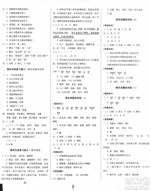 海南出版社2019秋云南师大附小一线名师核心试卷三年级语文上册人教版答案 海南出版社2019秋云南师大附小一线名师核心试卷三年级语文上册人教版答案