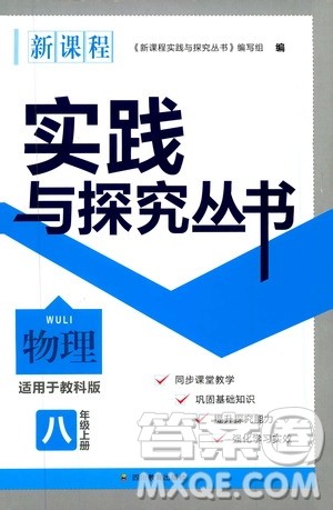 2019年新课程实践与探究丛书物理八年级上册教科版参考答案