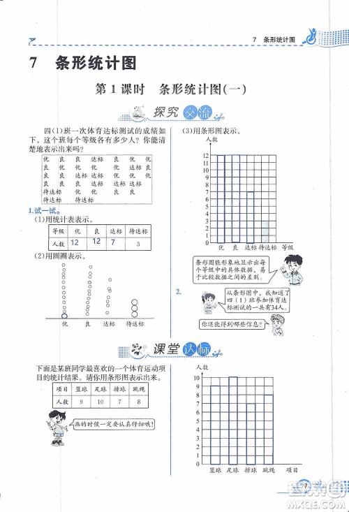 云南科技出版社2019创新成功学习同步导学同步解析与测评数学四年级上册人教版答案