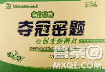 延边人民出版社2019秋百分金卷夺冠密题卷六年级语文人教版答案