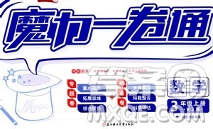 2019年魔力一卷数学三年级上册RJ版人教版参考答案 2019年魔力一卷数学三年级上册RJ版人教版参考答案