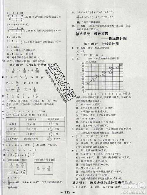 2020综合应用创新题典中点四年级数学下册青岛版答案 2020综合应用创新题典中点四年级数学下册青岛版答案