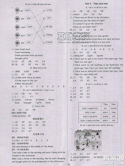 延边大学出版社2020新版世纪金榜金榜小博士六年级英语下册人教版答案 延边大学出版社2020新版世纪金榜金榜小博士六年级英语下册人教版答案