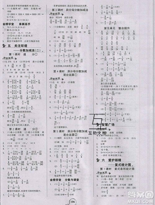 延边大学出版社2020新版世纪金榜金榜小博士五年级数学下册青岛版答案 延边大学出版社2020新版世纪金榜金榜小博士五年级数学下册青岛版答案