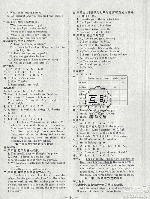 浙江大学出版社2019课时特训优化作业本六年级英语上册人教版答案 浙江大学出版社2019课时特训优化作业本六年级英语上册人教版答案