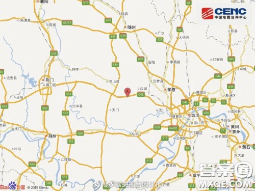 2019年12月26日晚上武汉地震了吗