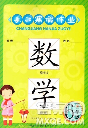 崇文书局2020年长江寒假作业数学6年级参考答案