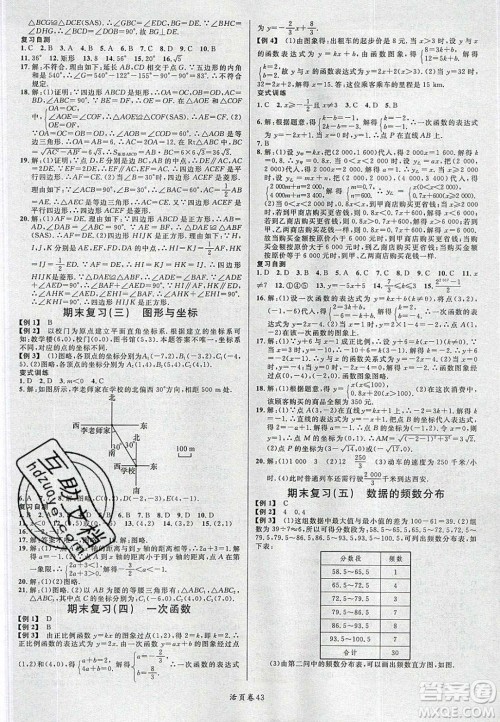 广东经济出版社2020年春名校课堂八年级数学下册湘教版答案 广东经济出版社2020年春名校课堂八年级数学下册湘教版答案
