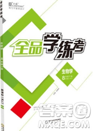 阳光出版社2020年全品学练考生物八年级下册新课标RJ人教版答案