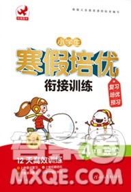 河北教育出版社2020年小学生寒假培优衔接训练四年级数学答案 河北教育出版社2020年小学生寒假培优衔接训练四年级数学答案
