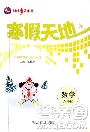 桂壮红皮书2020年寒假天地数学六年级参考答案 桂壮红皮书2020年寒假天地数学六年级参考答案