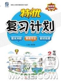 2020年特优复习计划期末冲刺寒假作业教材衔接二年级数学人教版答案