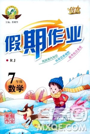 云南大学出版社2020倍优假期作业寒假作业七年级数学人教版答案