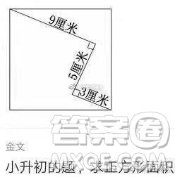 9厘米5厘米3厘米求正方形面积 9厘米5厘米3厘米正方形面积是多少 9厘米5厘米3厘米求正方形面积 9厘米5厘米3厘米正方形面积是多少